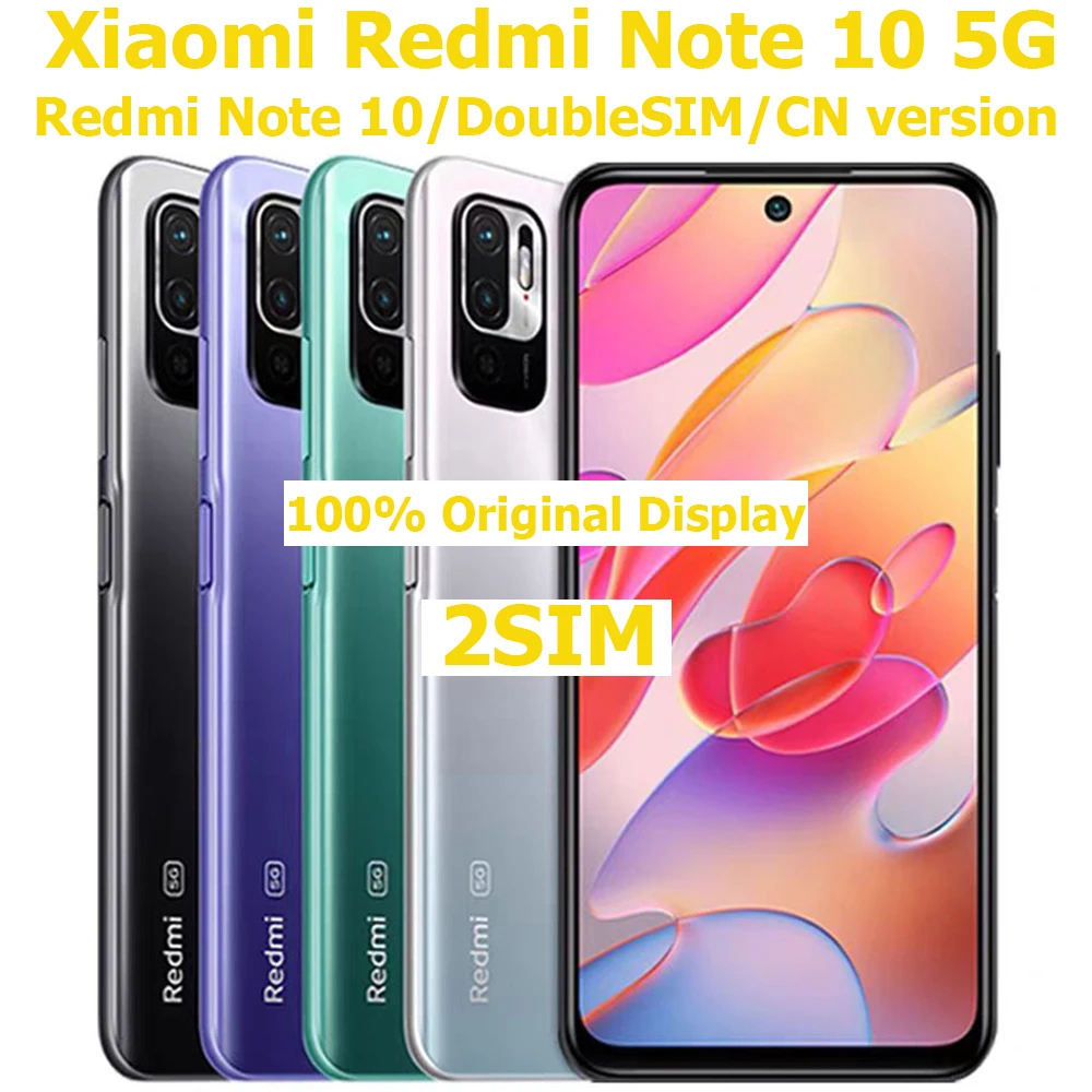 Xiaomi Redmi Note 10 5G Smart Android Phone 6.5-inch 90Hz 48MP Redmi Smart Phone 5000mAh NFC CN version Original Unlock