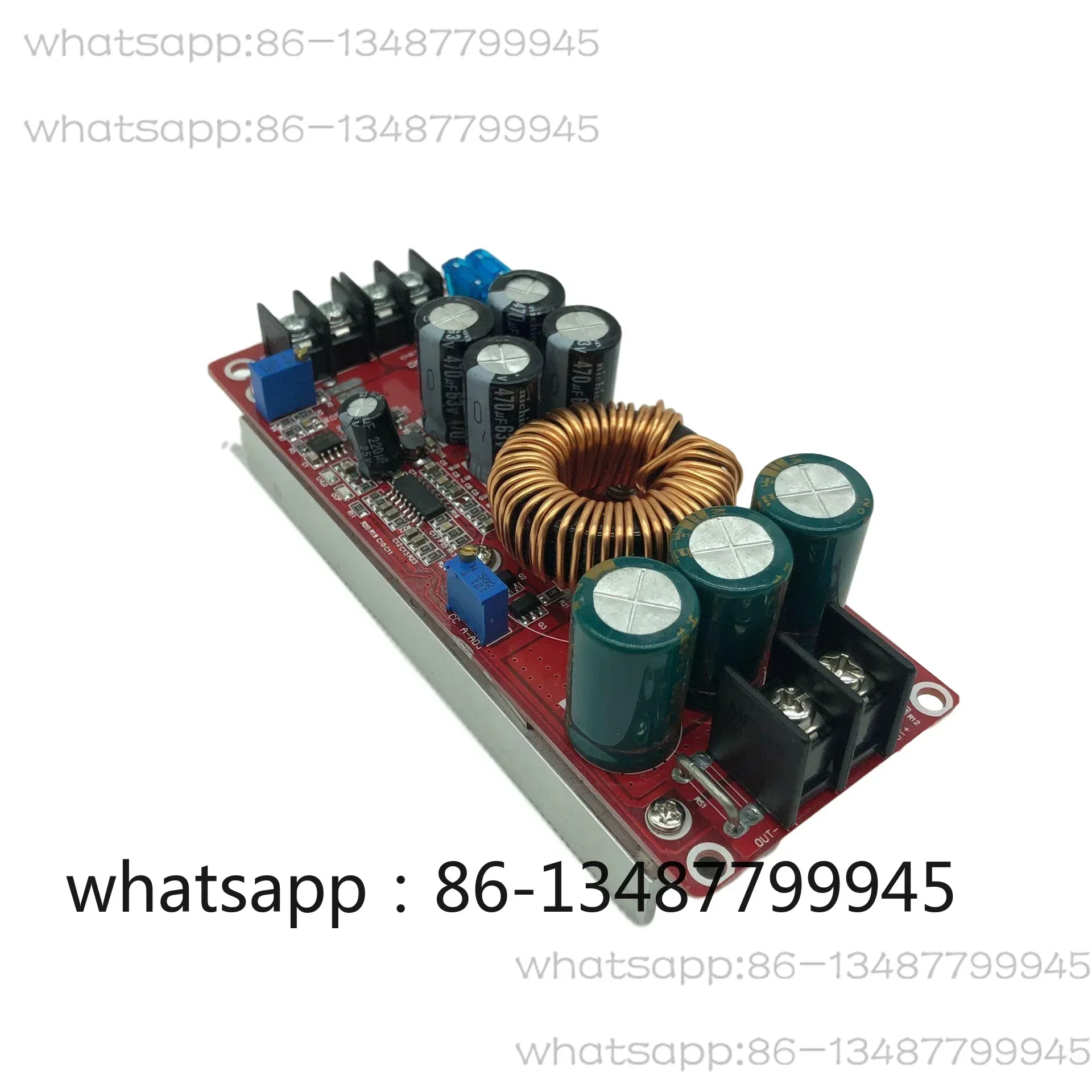 New 1200W high-power DC-DC boost, constant voltage and constant current adjustable vehicle-mounted charging power module