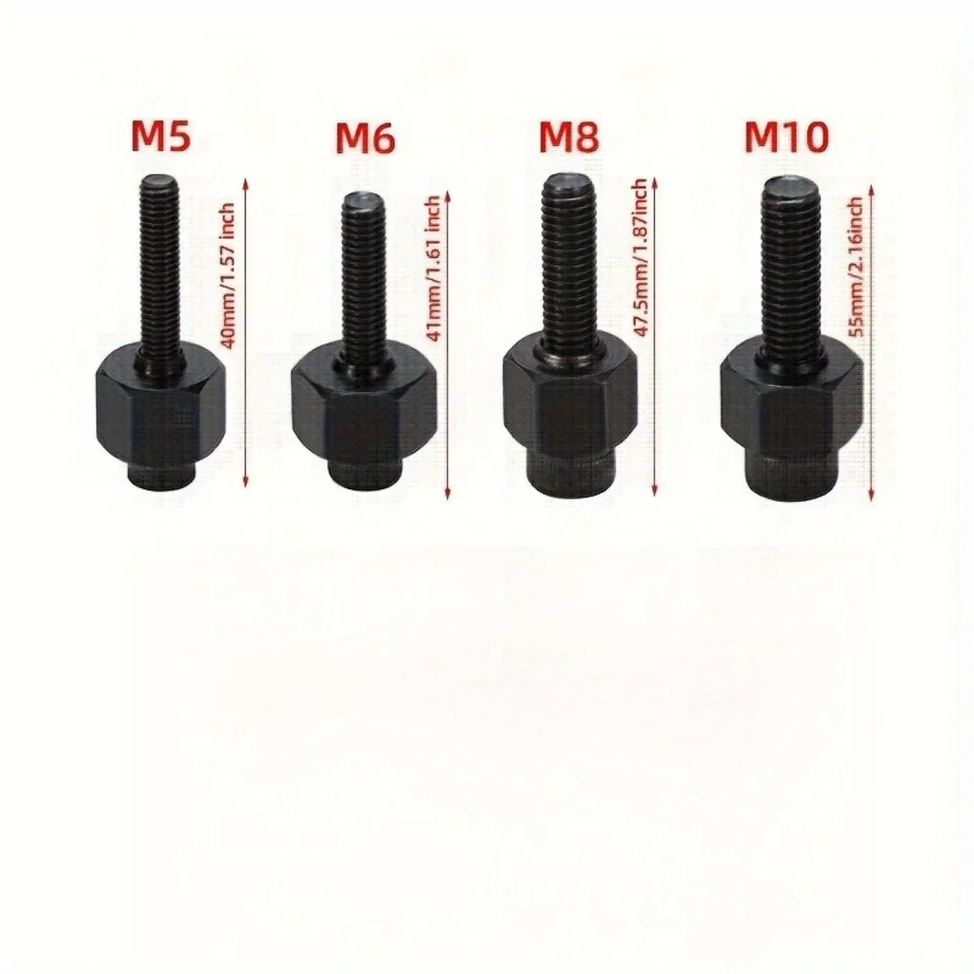 Manual rivet nut tool - Anti-slip handle, suitable for right-hand thread rivets in automotive, mechanical and furniture assembly