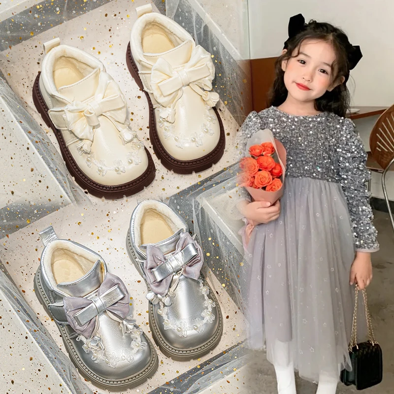 

Модная осенняя новая детская хлопковая обувь высокого качества для девочек, удобная нескользящая простая универсальная детская хлопковая обувь для девочек