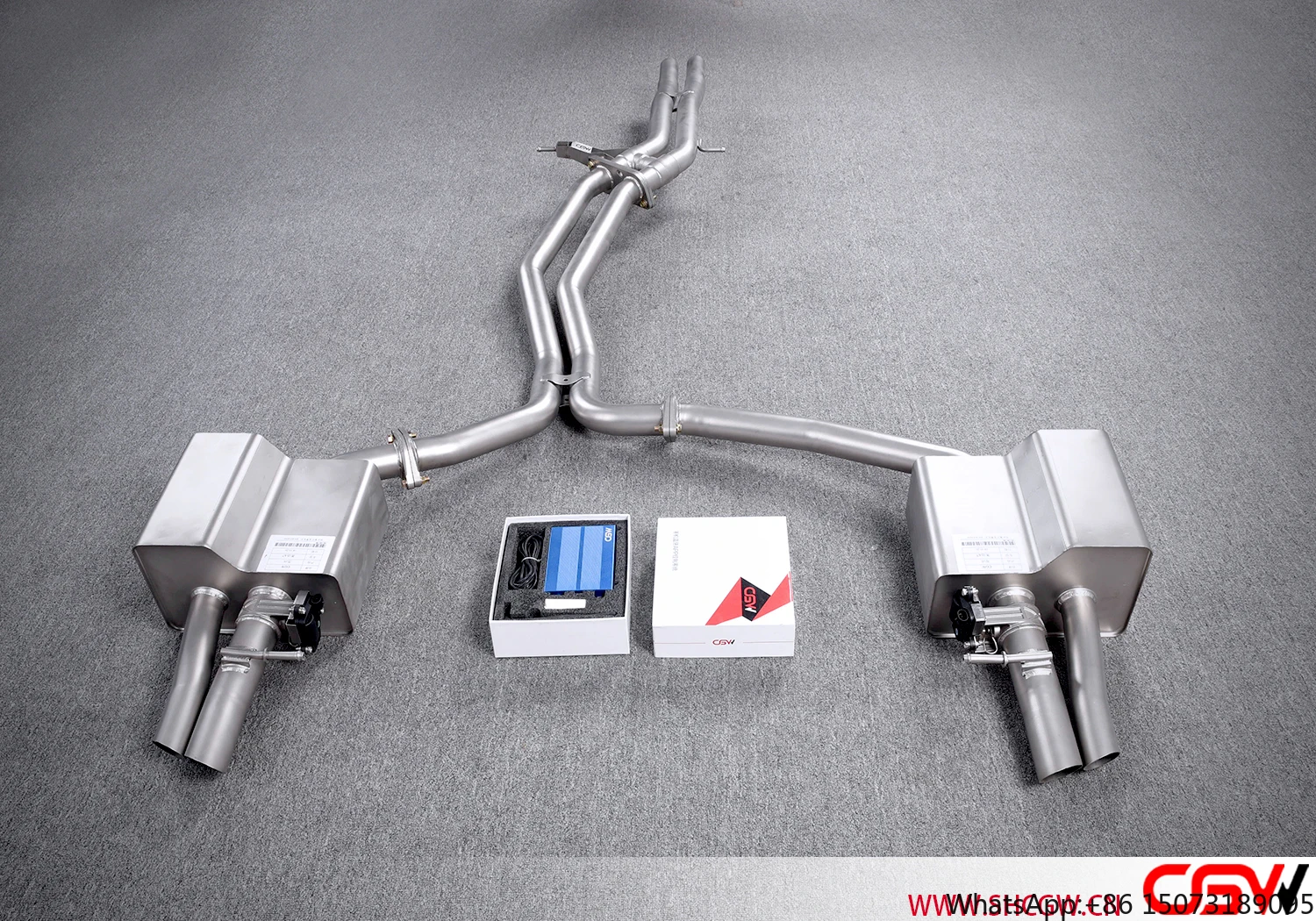 

High Performance Quality Factory Directly Sale Valve Muffler Downpipe Catback Car Exhaust for A6 C7 2.5T 3.0T(2011-2018)