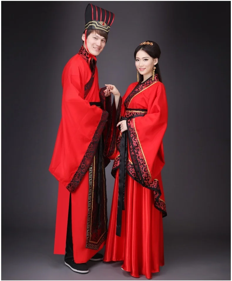 

Plus Size Deguisement Couples Costume Christmas Outfit Ancient Chinese Hanfu Fantasia Adult Halloween Costume for Men&Women