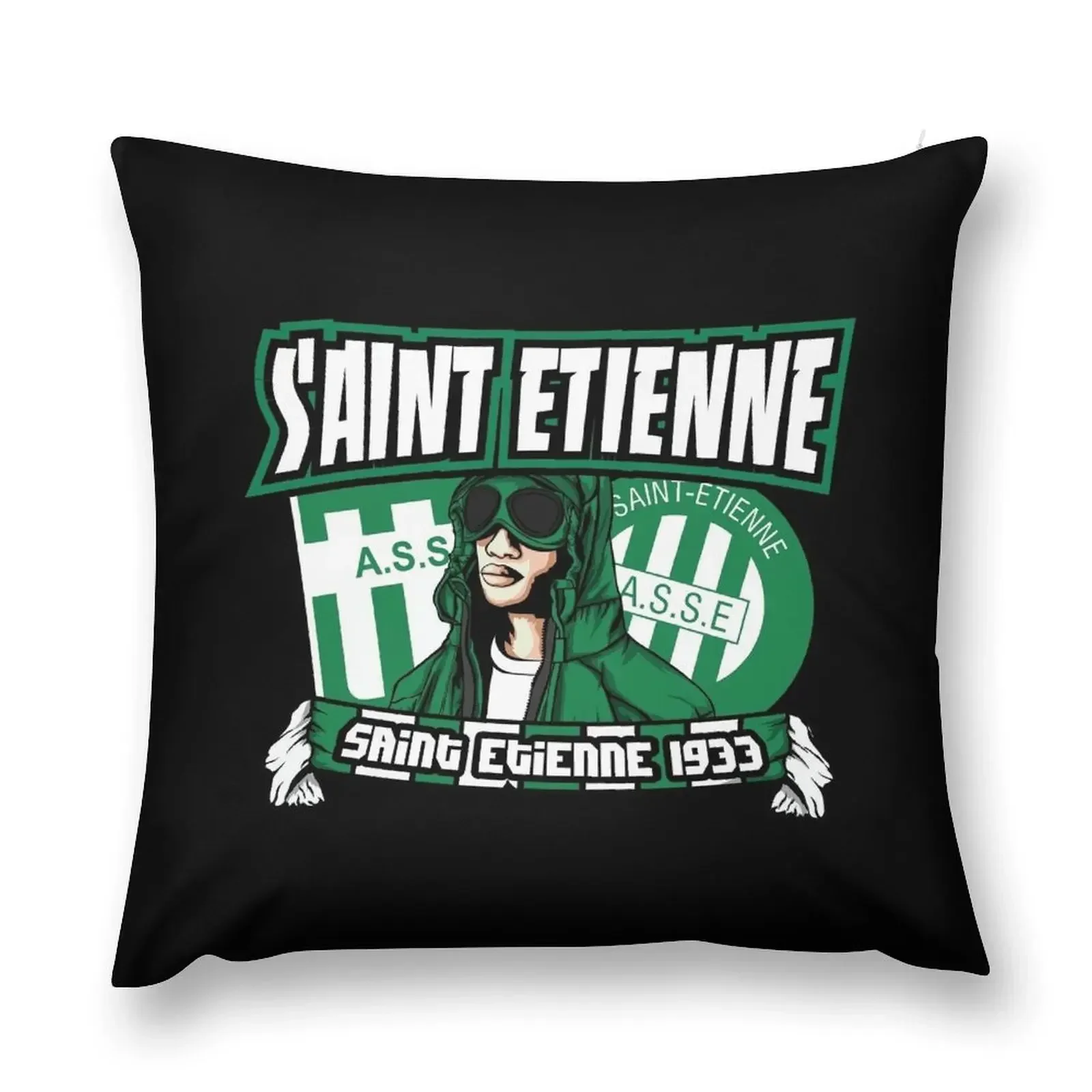 kop saint etienne Throw Pillow Sitting Cushion Decorative Cushions For Living Room Luxury Living Room Decorative Cushions pillow