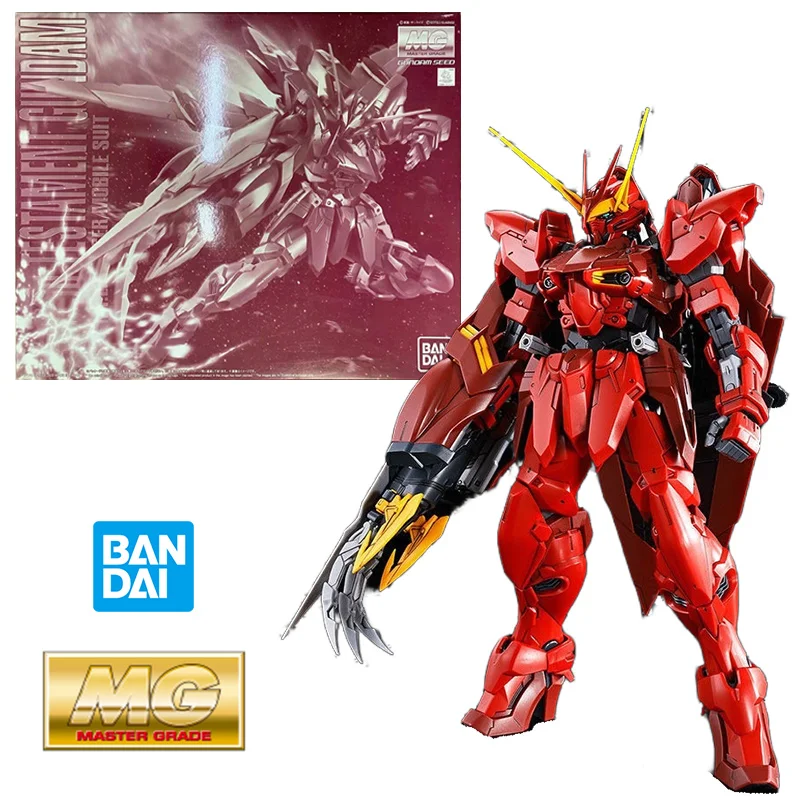 

Bandai PB MG 1/100 RGX-00 Testament Gundam 20Cm Gundam Seed Anime Original Action Figure Model Assemble Toy Gift Collection