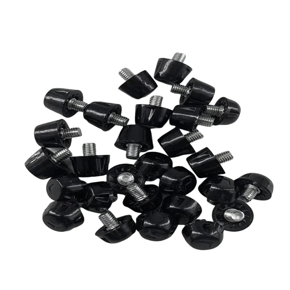 12 PCS Football Boot Spikes Professional Soccer Boot Cleats M5 Replacement Studs with Wrench Track Shoes Spikes 10mm