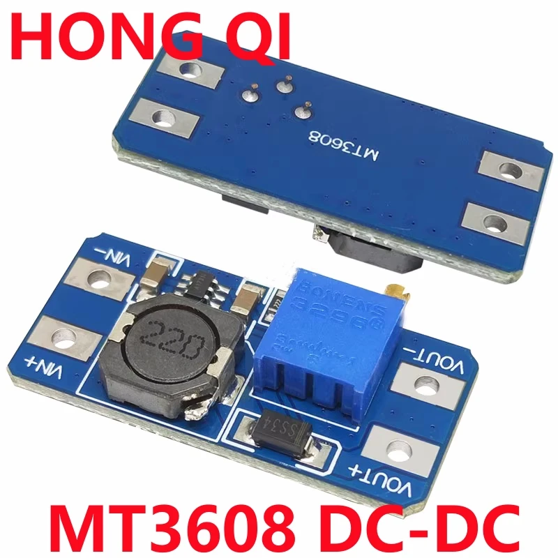 5PCS MT3608 DC-DC Step Up Converter Booster Power Supply Module Boost Step-up Board MAX output 28V 2A