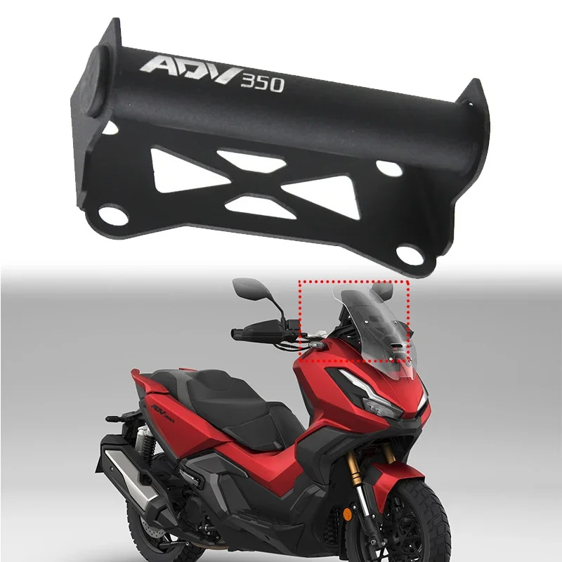 

Аксессуары для мотоциклов с ЧПУ, держатель для смартфона, подставка, GPS-навигационная пластина, кронштейн, подходит для HONDA ADV350 ADV 350 2022 2023