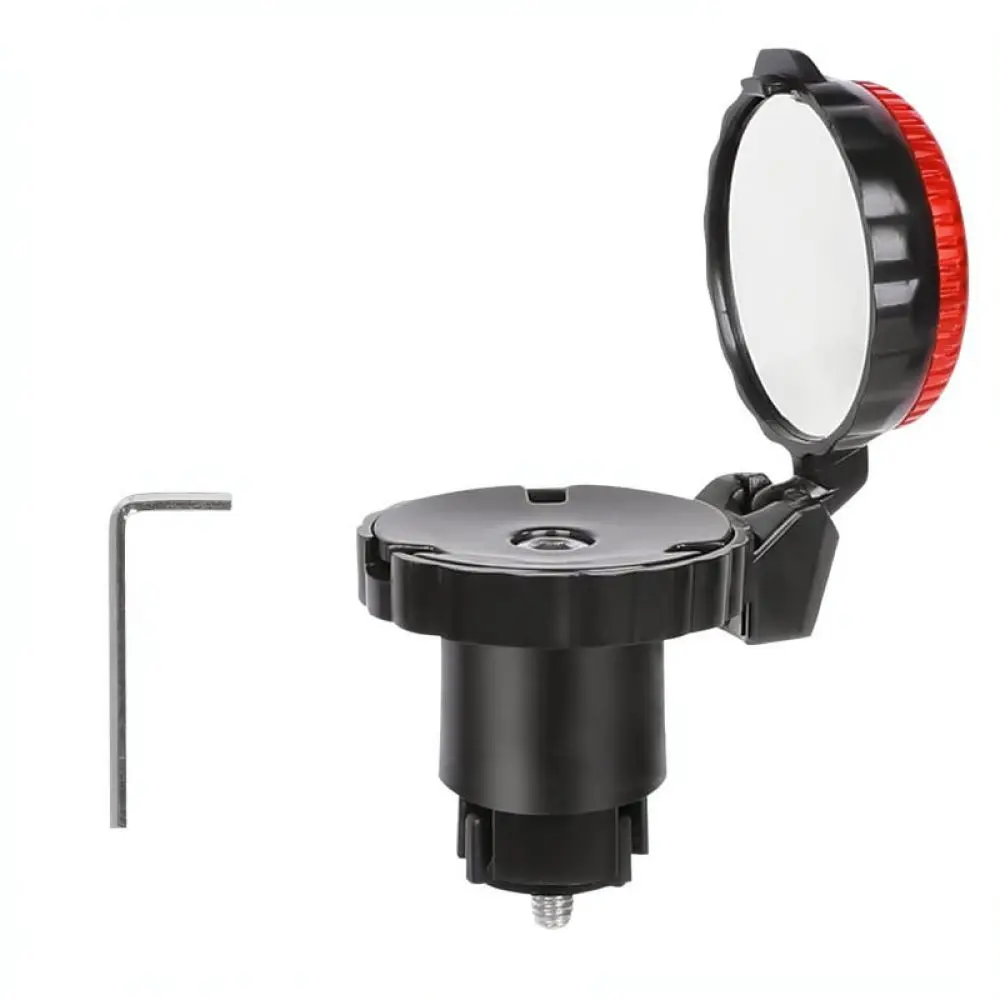 Professional Bicycle Mirror Handlebar End Reflector HD Acrylic Convex Lens For Mountain Road Cycling Safety Gadgets