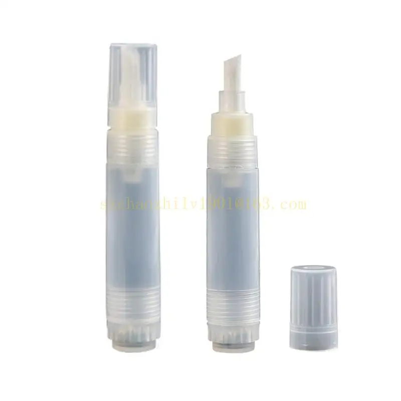 62Ka 2 PCs 8mm Cabeça inclinada Marcadores pintura vazios Os suprimentos arte marcador acrílica caneta para