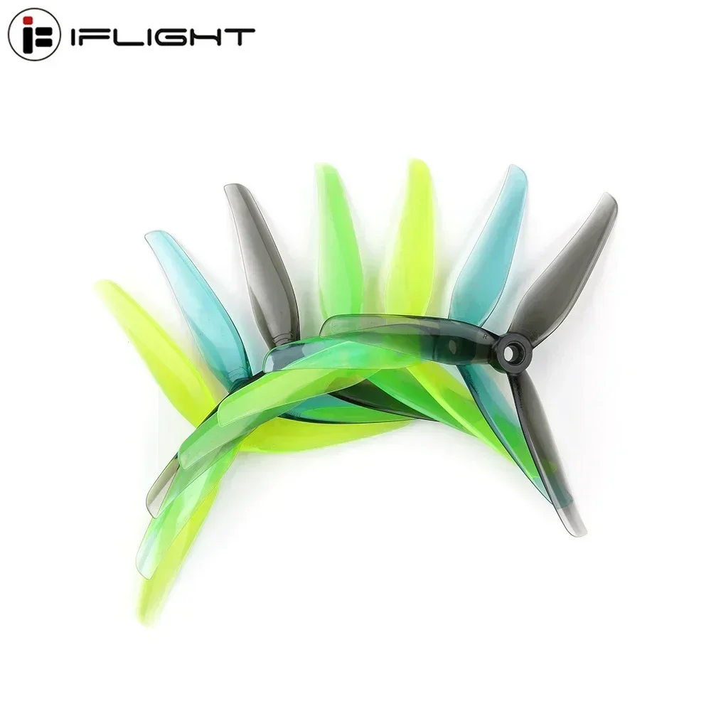 IFlight Nazgul F5 5.1x3.5x3 / F6 6x4x3 Tri-blade Propeller Compatible 22-23 Series Brushless Motor for RC FPV Racing Drone Part