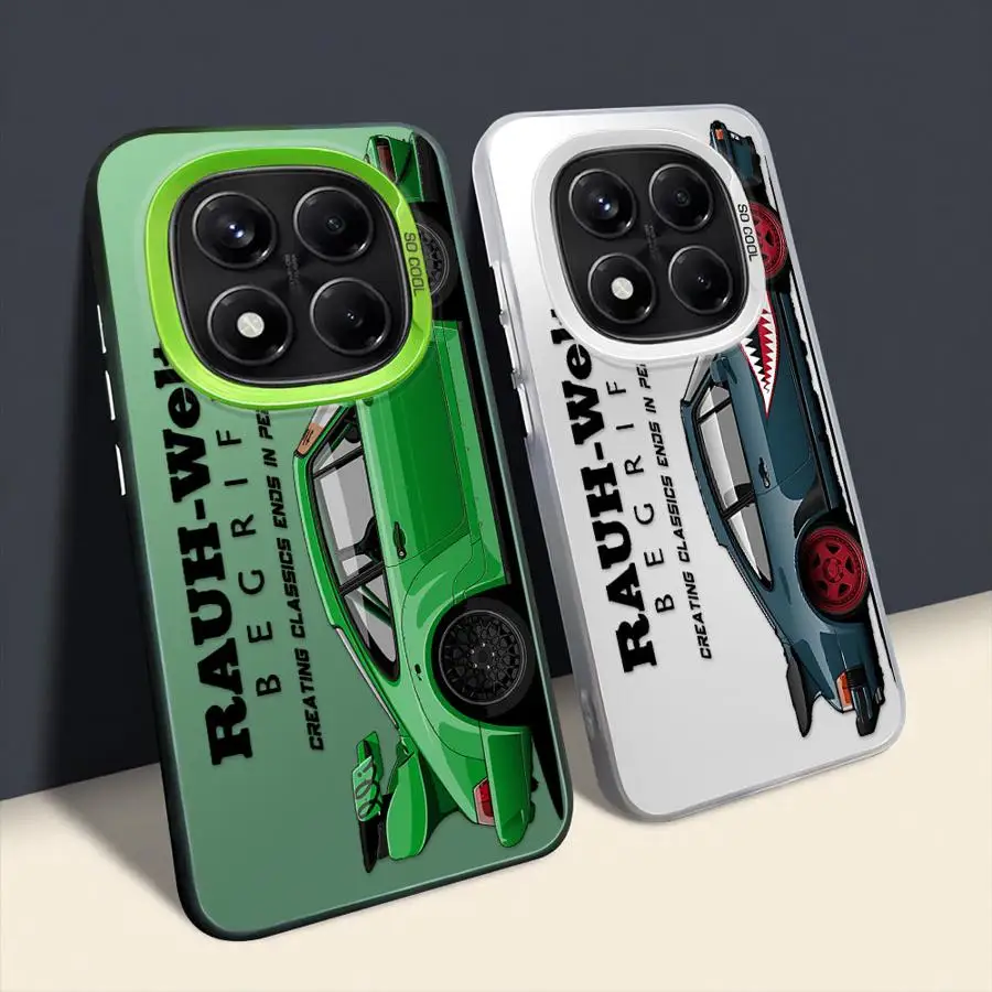 Funda japonesa JDM Drift para coche Xiaomi Redmi Note 10 11 Pro 12 13 14 Pro Plus 10s 11s, funda suave