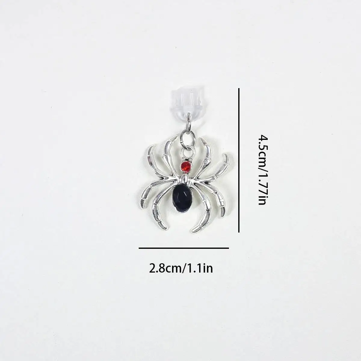 Phone Dust Plug Decorative Decorative Phone Accessory Spider Shaped Dust Stopper High Quality Halloween Phone Ornament