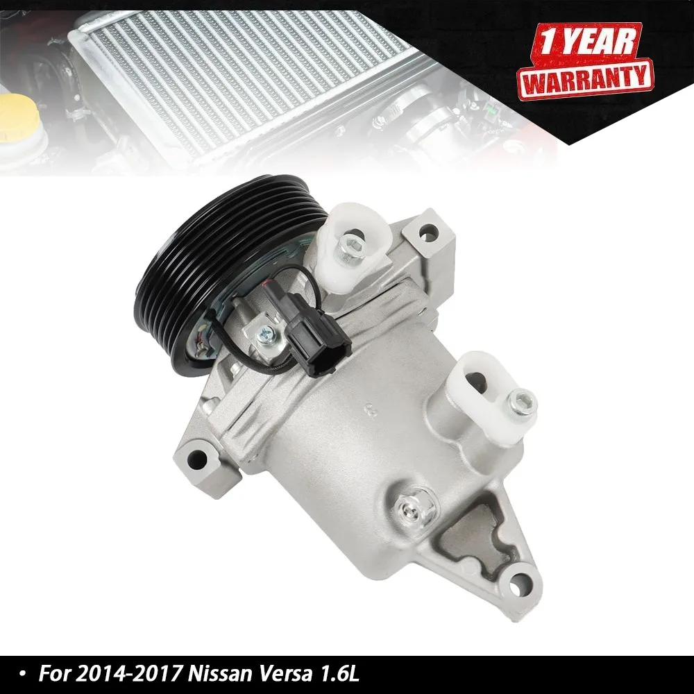 

Fit for Nissan Versa Note 1.6L 2014 2015 2016-2019 A/C AC Compressor 10P08