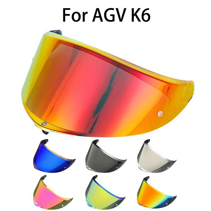 Visor for AGV K6 K6S Replacement Shield Windshield Motorcycles Accessories Anti-UV Anti-Scratch Lenses