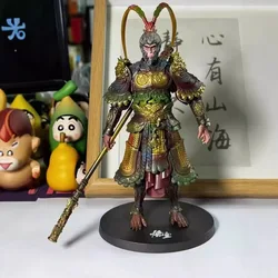 2024 New 21cm Black Myth: Wukong Action Figure Monkey King Bar Wukong Figure Models Statues Toys Room Ornaments Birthday Gift