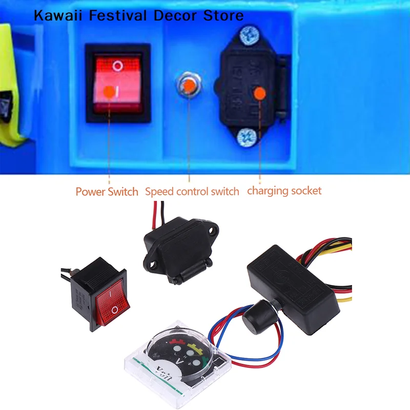 【K】Electric Sprayer Speed Controller 12V Adjustment Switch Position Adjuster Agricultural  Sprayer Charging Accessories
