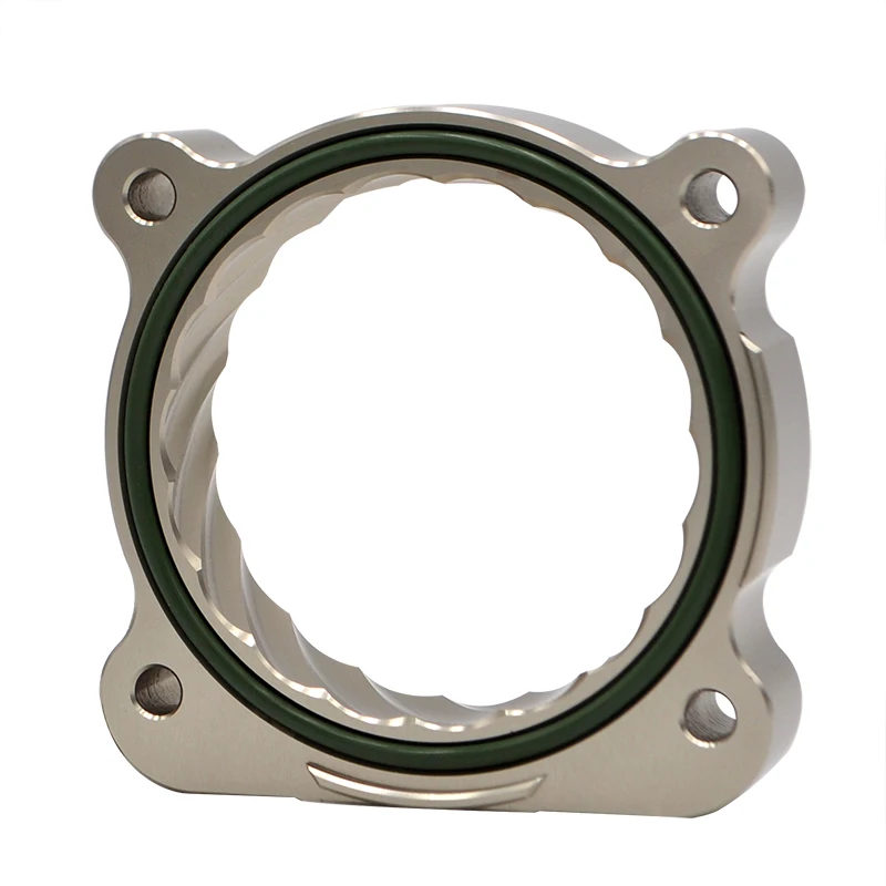 カスタムスロットルボディスペーサートヨタプラドアルファードレクサス GS ES RX 350 1GR 2GR 3.5L 4.0L エンジンインテークマニホールドアダプター