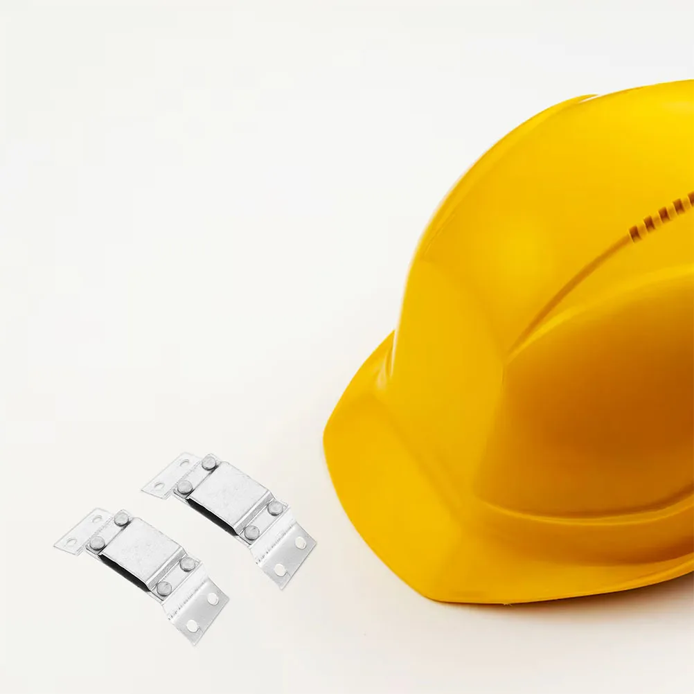 4Pcs 손전등 클립 홀더 하드 모자 용 알루미늄 합금 라이트 장착 브래킷 고휘도 조명 안전