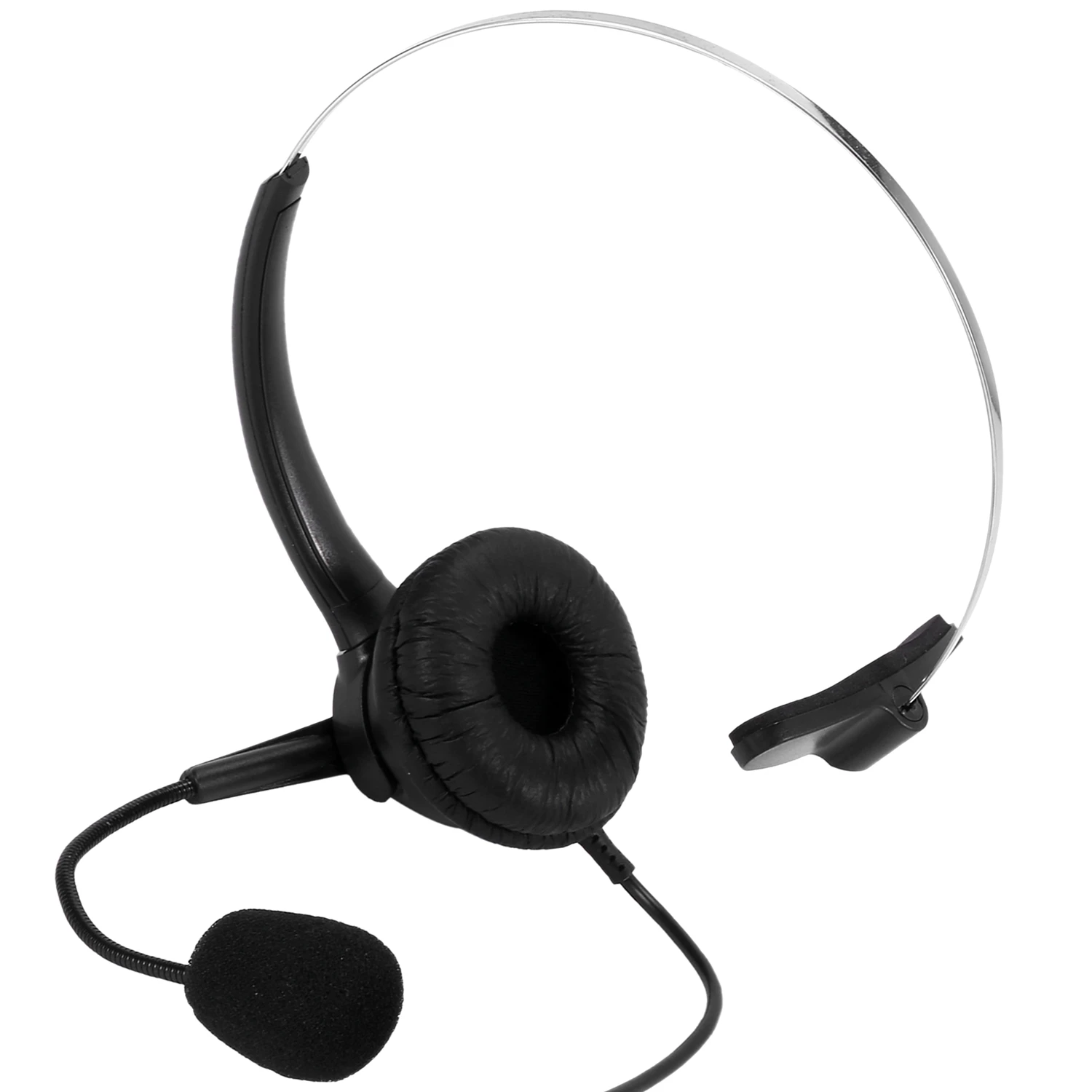 Excellent! RJ9 Call Center Headphone Monaural Headphone Noise Reduction Headset Call Headphone with Mic