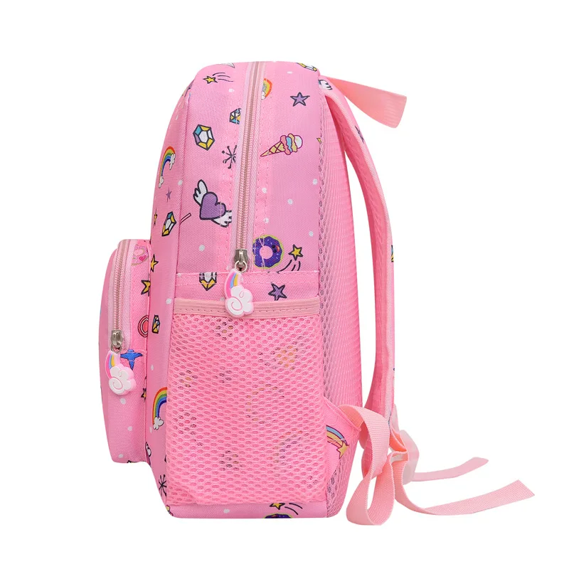 Unicorn Backpack for Children Cute Little Dinosaur Boy Backpack Cartoon Kindergarten Bag 2-5 Years Princess Bag