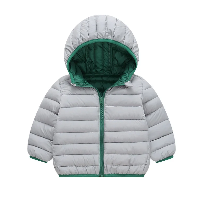Kids Hooded Down Coats Children Solid Comfortable Winter Warm Versatile Jacket Girl Casual Outdoor Thermal Thick Outerwear Yk129 5