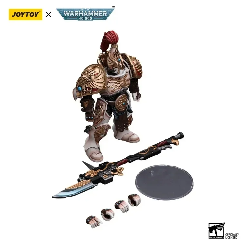 

Genuine JOYTOY 1/18 Warhammer 40k Adeptus Custodes Solar Watch Vexilus Praetor Anime Figure Model Toys Collection Gift In Stock