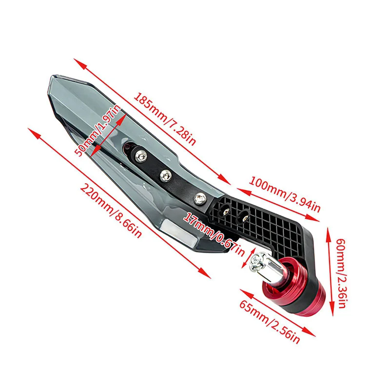 2022 New Motorcycle Handguard Shield Hand Guard windscreen Protector For YAMAHA YZF-R15 YZFR15 YZF R15 V3