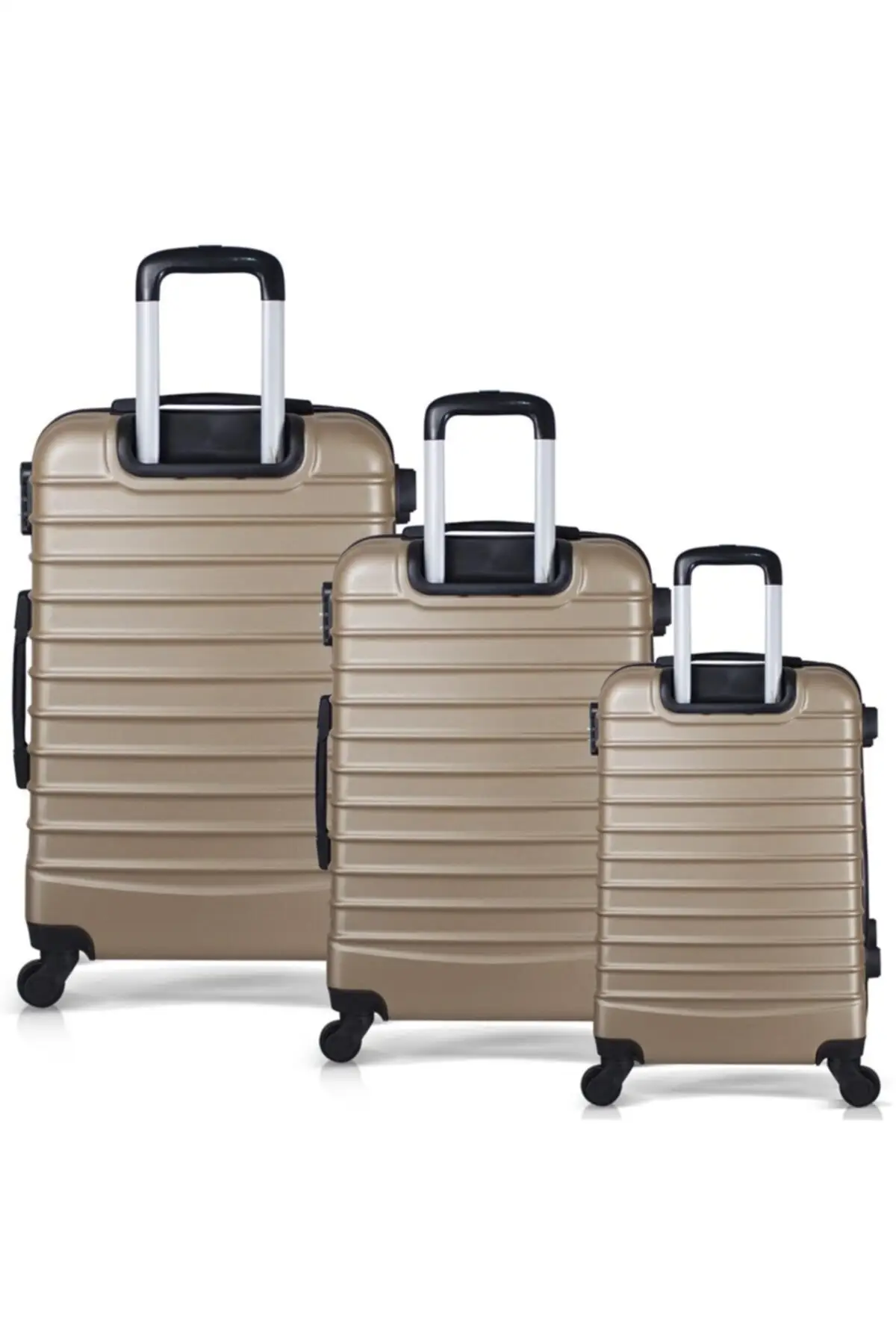 Vàng Unisex 3-Bộ Cabin Vừa Và Lớn Vali