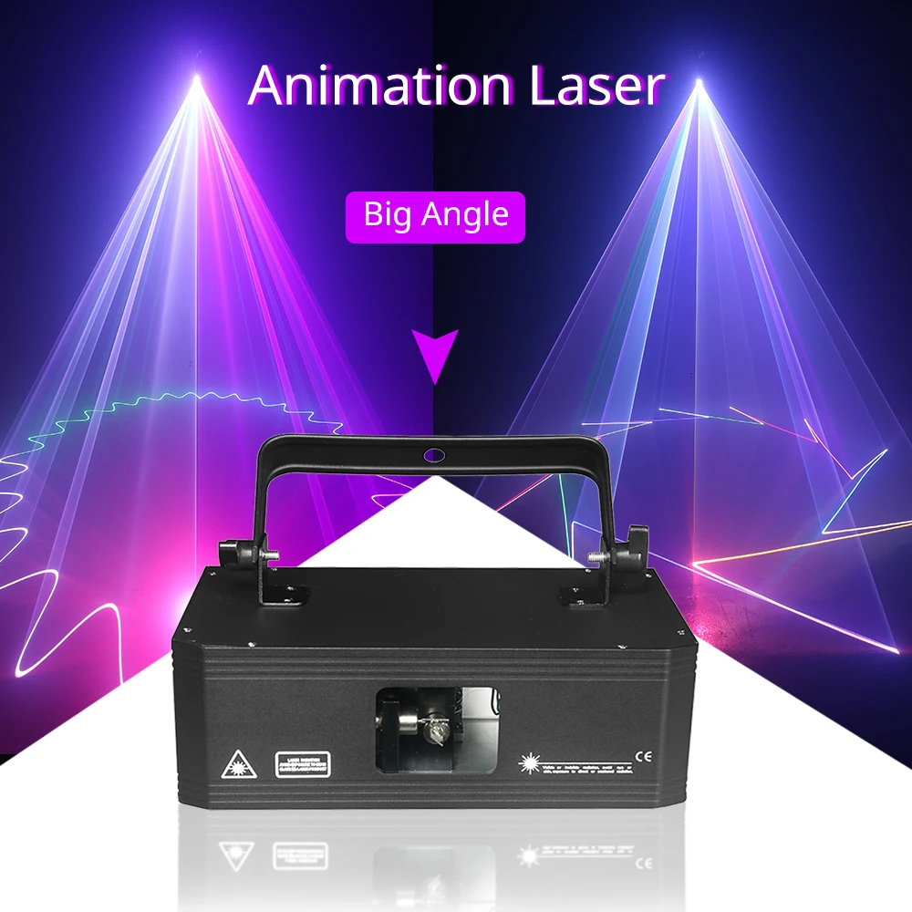 5w 3D home party animation  laser light 4w 3w 2w 1w club projector DMX512 professional wedding DJ Disco stage device