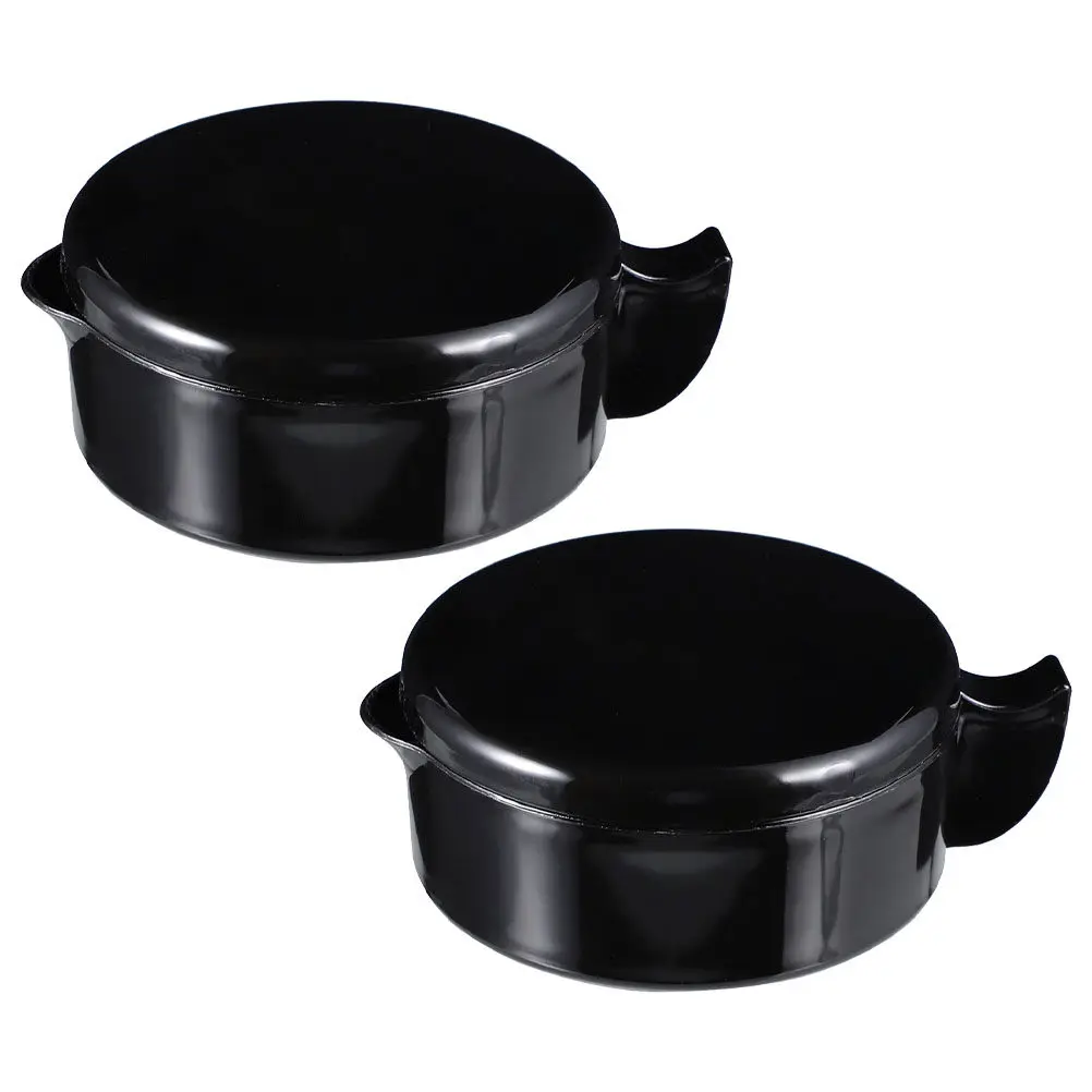 2pcs Multi-Function Ink Dish Sturdy Durable Calligraphy Tray Portable Painting Ink Plate For Chinese Drawing Practice Teaching