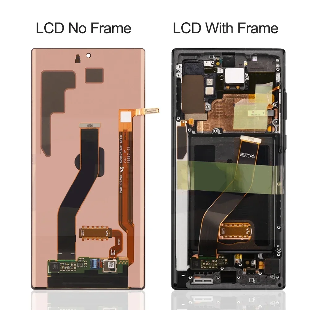 6.8''Note 10 Plus For Samsung For Ori Note10+ N975F N975 N975W LCD Display Touch Screen Digitizer Assembly Replacement