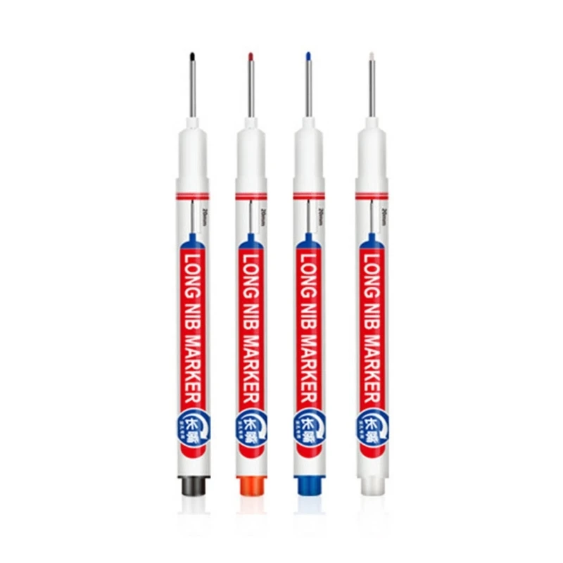 12 stks/set 20mm Neus Markers sneldrogende Waterdichte Diepe Gat Marker Pennen Olie gebaseerde Tegel Marker pennen voor