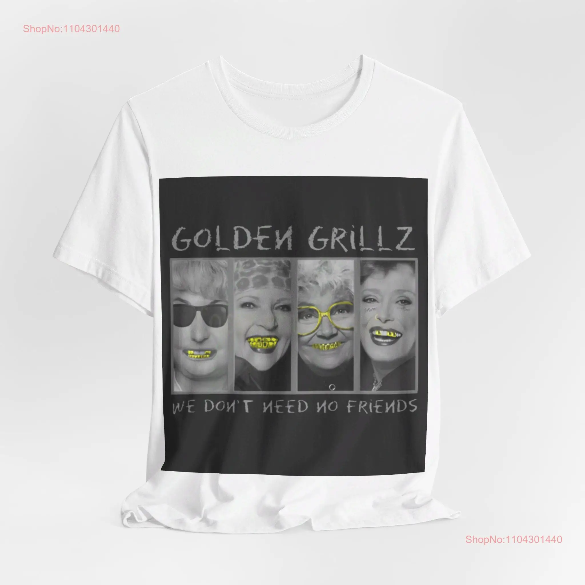 

Футболка Golden Girls Grillz Jersey с длинными или короткими рукавами