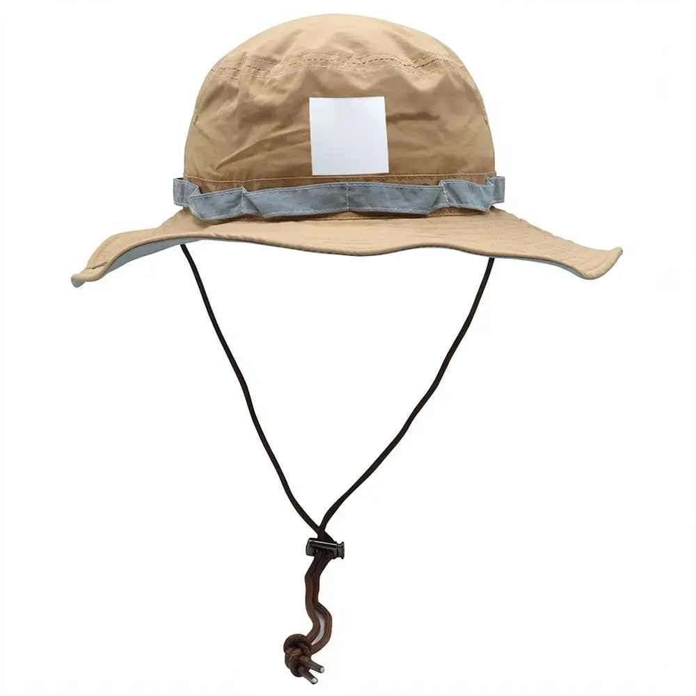 Summer Sun Hat Unisex Wide Brim Bucket Cap Outdoor Hiking Fishing Breathable Casual Travel Sunshade Fisherman