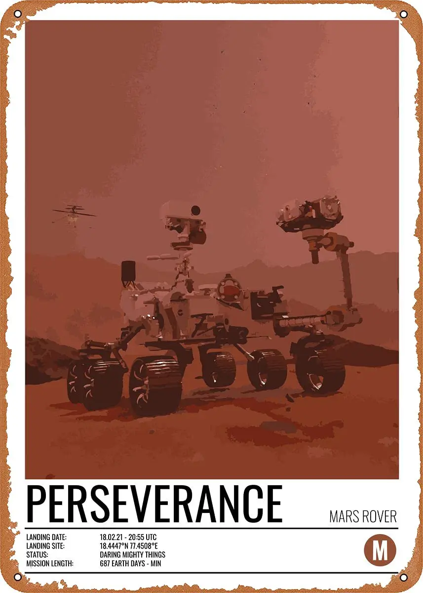 Perseverance Mars Rover ΠΌΠ΅ΡΠ°Π»Π»ΠΈΡΠ΅ΡΠΊΠΈΠΉ ΠΆΠ΅ΡΡΡΠ½ΠΎΠΉ Π·Π½Π°ΠΊ Π² ΡΡΠΈΠ»Π΅ ΡΠ΅ΡΡΠΎ Perseverance Mars Rover ΠΌΠ΅ΡΠ°Π»Π»ΠΈΡΠ΅ΡΠΊΠΈΠΉ ΠΆΠ΅ΡΡΡΠ½ΠΎΠΉ Π·Π½Π°ΠΊ Π² ΡΡΠΈΠ»Π΅ ΡΠ΅ΡΡΠΎ