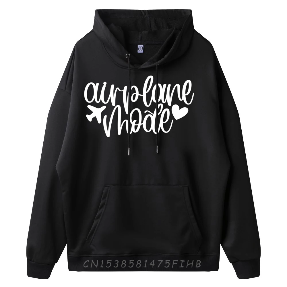 Travel Lover Airplane Mode For Airplane Mode Adventure Pullover Hoodies Men Classic And Versatile Men's Hoodie Valentines Day