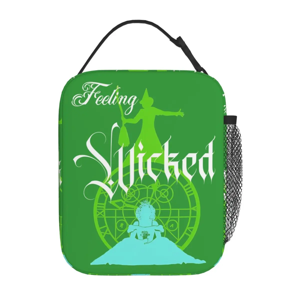 Feeling Wicked Insulated Lunch Bags Portable Meal Container Thermal Bag Lunch Box Tote School Travel Men Women