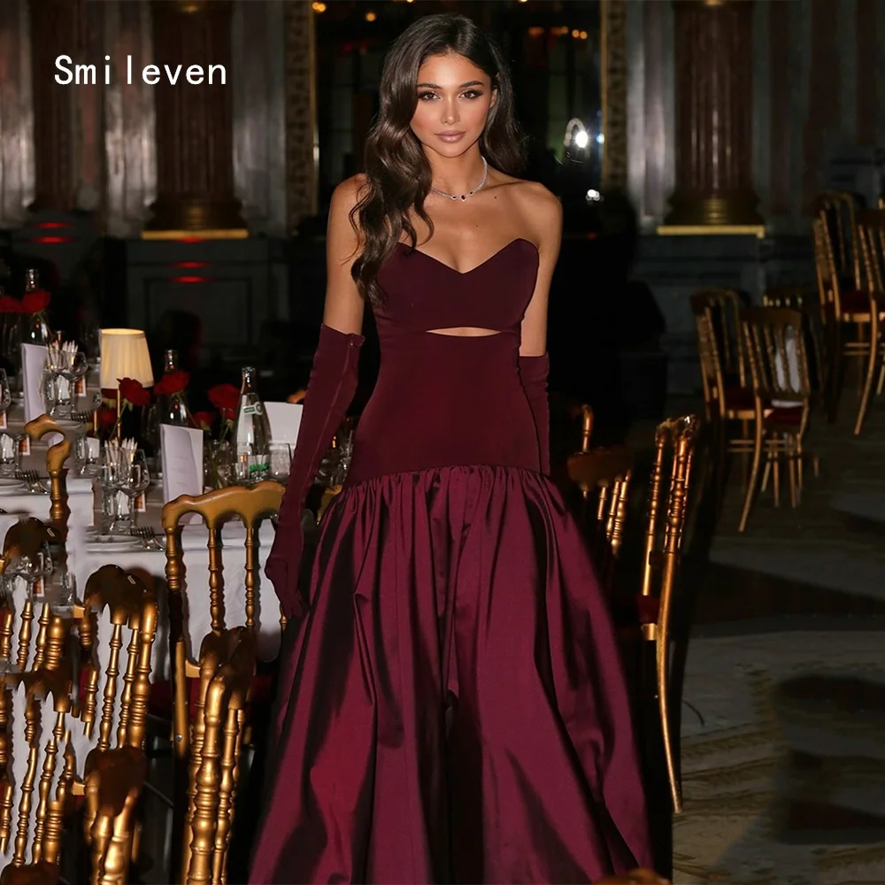 

Smileven Luxury A Line Prom Dress Noval Sweetheart Party Gowns Sleeveless Design Oriented Formal Occassion Dress Customized 2026