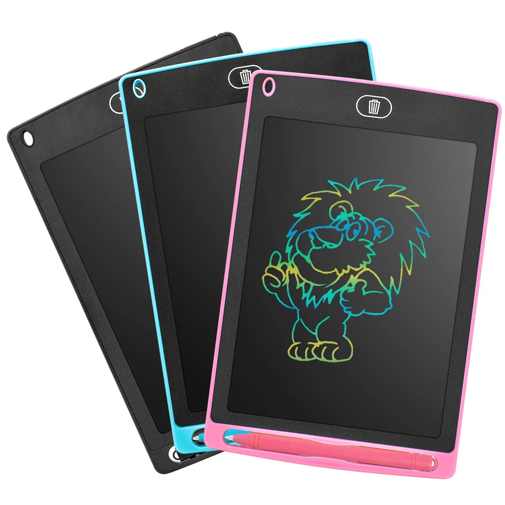 Imagem -03 - Tablet de Escrita Lcd para Crianças Brinquedos Graffiti Sketchpad Quadro-negro de Escrita Prancheta Mágica Presente Brinquedo Infantil