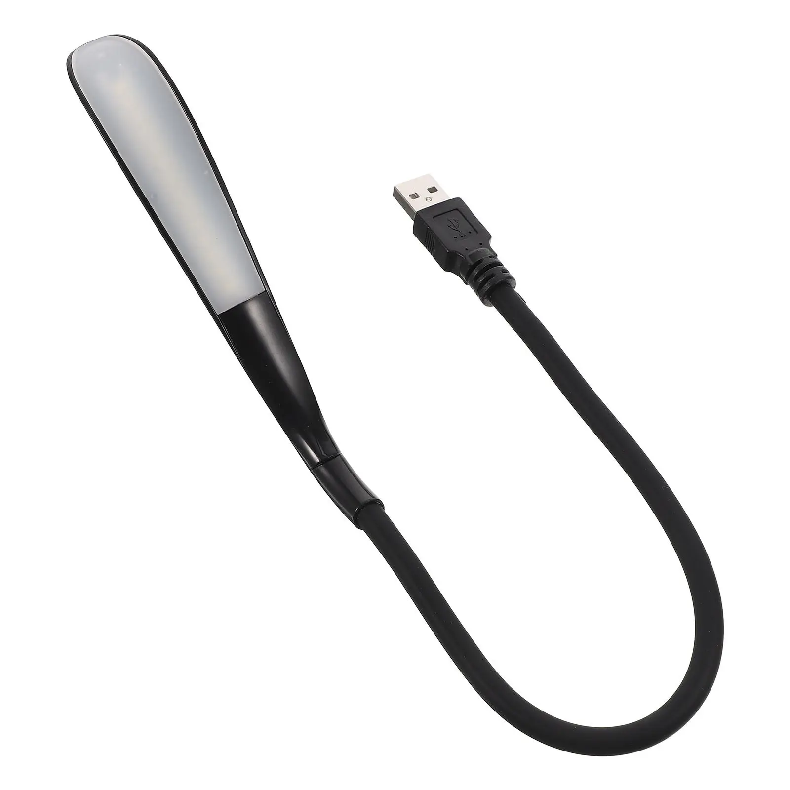 

Портативная USB-лампа для чтения с гибкой штангой, прикроватный светильник для книг, ночник для спальни, общежития, офиса