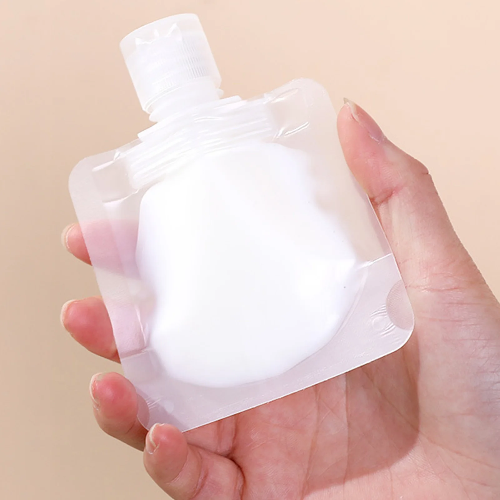10Pcs 30/50/100ML Travel Storage Bag Portable Packaging Cosmetic Lotion Shower Gel Shampoo Leakproof Refillable Empty Bag