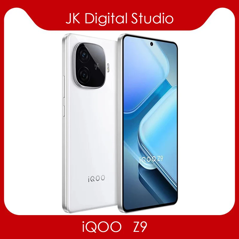 هاتف محمول أصلي IQOO Z9 5G مقاس 6.78 بوصة AMOLED Snapdragon7 Gen3 كاميرا 50 ميجابكسل 6000 مللي أمبير في الساعة 80 وات شحن فلاش NFC OTA أندرويد 14