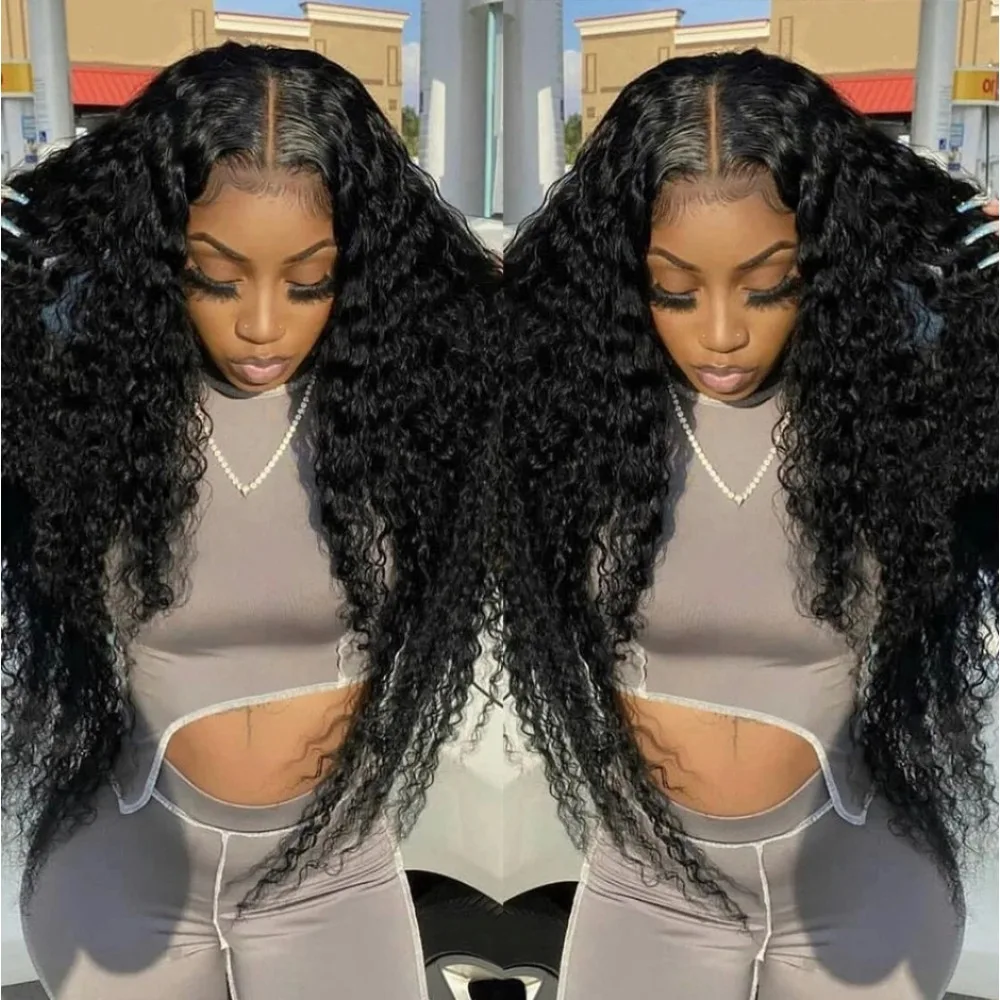 Ultra-long spring curl synthetic wig, an easy-to-wear and maintain hair accessory designed for use with character costumes.