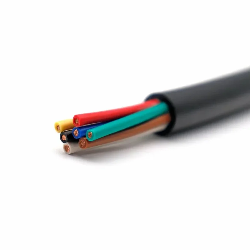【From China】Wholesale 7 Core Trailer Cable Wire 1.5mm 1mm 0.75mm Heavy D-uty Automotive 7 Way Trailer Cable