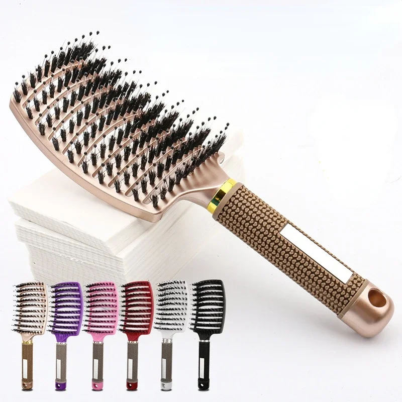 Cepillo de pelo Original para mujer, peine mágico para desenredar el pelo, peine de masaje para desenredar los piojos, 1 piezas