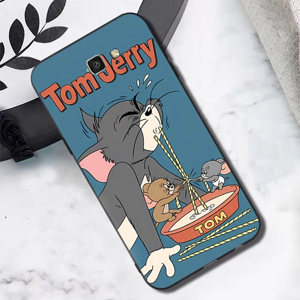 T-Tom And J-Jerry Phone Case For Samsung S 9 10 20 21 22 23 30 23 24 Plus Lite Ultra FE S10lite Fundas