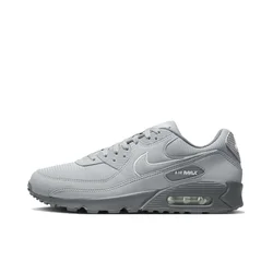 Nike black and gray color scheme AIR MAX 90 men's low-top sneakers non-slip wear casual running shoes