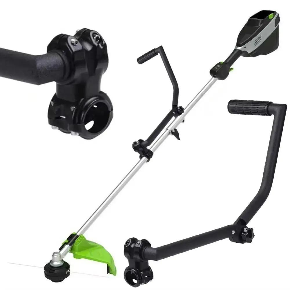 

Ручка триммера с регулируемым углом. Легкая работа. Подъемный триммер. Удлинитель ручки для поедания сорняков. Эргономичная ручка триммера для прополки.