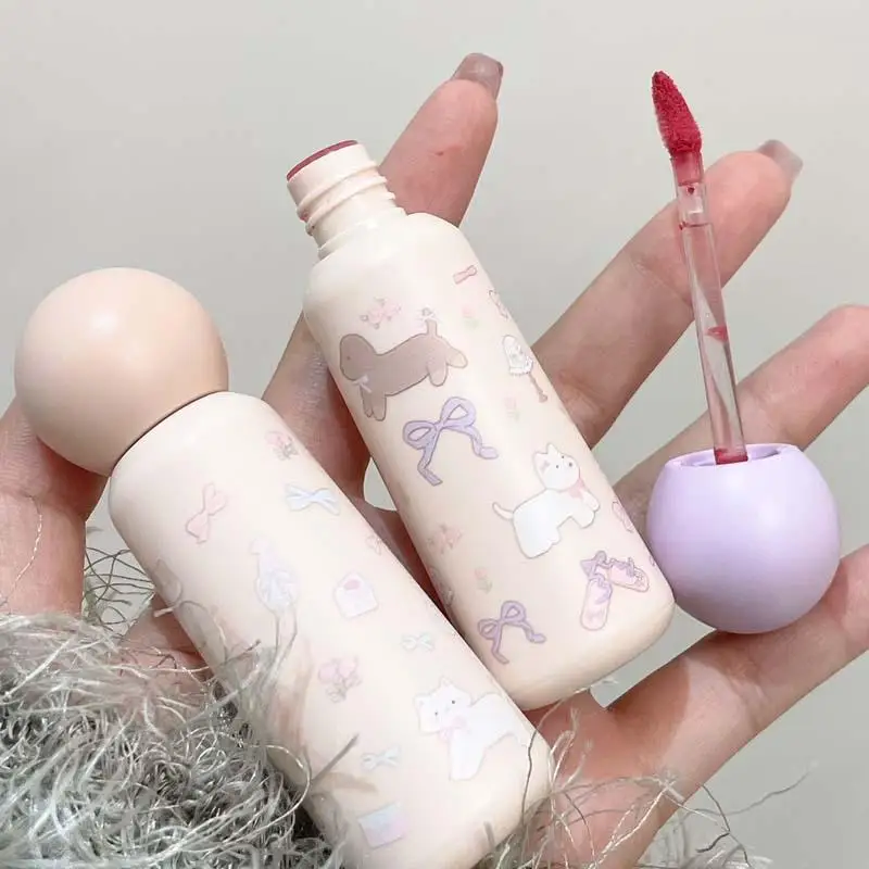 1 pièce HERORANGE Nude Matte Lip Mud, rouge à lèvres liquide coréen longue tenue, haute pigmentation, waterproof, non-transfert, gloss teinté