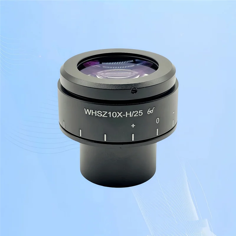 WHSZ10X-H/25 Wide Field Microscope Eyepiece 30Mm Diameter Adjustable For Stereo Binocular Trinocular Microscopes